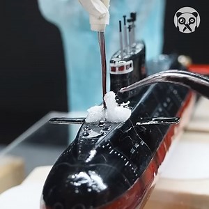 Making a submarine firing missile diorama Thanks for watching! Please be aware that this video is for entertainment purposes only and techniques shown should not be attempted at home! | Science, Tech and Universe