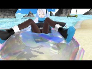 MMD Miku's Bubble Trouble