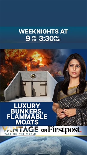 #VantageOnFirstpost: As fears of pandemics, nuclear war, and economic collapse grow, the ultra-wealthy are investing heavily in luxurious “doomsday” bunkers. This booming panic industry, projected to reach nearly $3 billion by 2030, offers extreme levels of security and comfort—complete with underground tunnels, AI-powered safe houses, and even flammable moats. | Firstpost