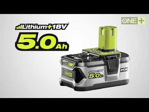 Ryobi ONE+ 18V 5.0AH Lithium+ Battery Introduction video