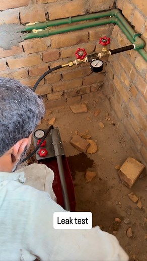 2.2K views · 1.2K reactions | Ppr leak test | CivilEngineer | Facebook