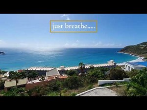 Caribbean real estate for sale in Sint Maarten with 2 houses, pool, breathtaking ocean views