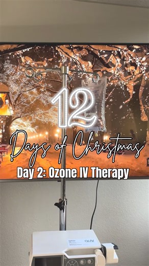 Day 2 of our 12 Days of Christmas Series 🎄❄️ Today we’re highlighting Ozone IV Therapy — a powerful wellness treatment designed to boost energy, support immunity, and help your body heal from the inside out. | Real Holistic Doc