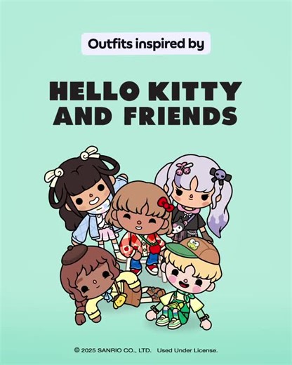 Hello Kitty and Friends are here! 🪩 Decorate and celebrate with a brand new Furniture Pack, Style Pack, and 10 free gifts dropping over the next 4 weeks 💝 Available now on Apple and the Google Play Store: https://bit.ly/4pWZ9jF | Hello Kitty