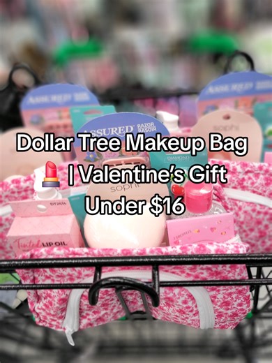 Affordable Dollar Tree Makeup Bags for Valentine’s Day