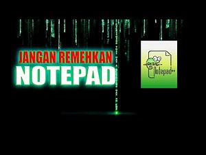 Cara Membuat Animasi Matrix Digital Rain Cuma Pakai Notepad! (Mudah & Cepat)
