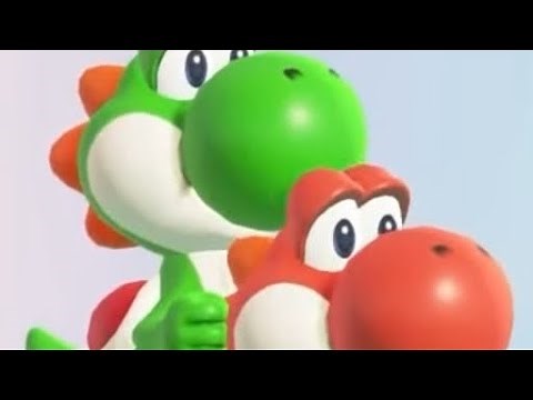 yoshi rides yoshi