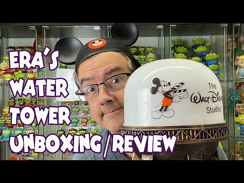 UNBOXING Walt Disney Studios Water Tower Lamp | DISNEY 100 | DISNEY ERAS COLLECTION - Mickey Mouse