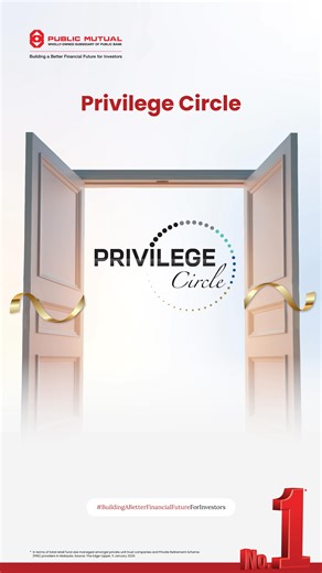 Welcome to the all-new Public Mutual Privilege Circle. With five redefined tiers, we are honouring your journey with greater rewards at every milestone. Because you’re not just building wealth—you’re creating a legacy that lasts beyond a lifetime. Public Mutual Privilege Circle. Exclusivity Defined. Legacy Enriched. #MYPublicMutual #WhatsHappening #PrivilegeCircle #PriorityInvestors #ExclusivityDefined #LegacyEnriched | Public Mutual Berhad