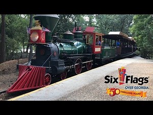 Travel Around Six Flags Over The Georgia on the Train