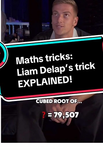 Master Liam Delap's Cube Root Trick in Maths