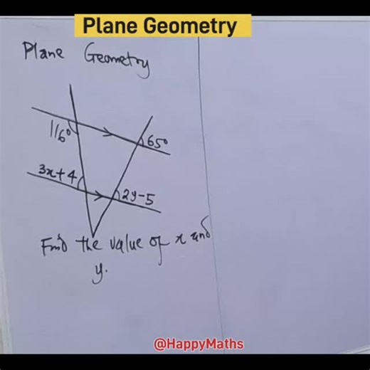 Ugo Happy Evawere on Instagram: "Plane Geometry Made Easy #education #relatable #fyp #Geometry"