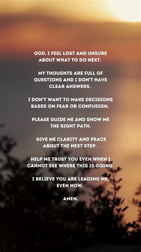 WHEN YOU FEEL LOST 🤍 PAUSE HERE 🙏 #shorts #DailyPrayer #PrayerForGuidance