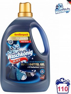 Der Waschkönig - Black - Wasmiddel - Donkere Was - 3305ml - 110 Wasbeurten | bol