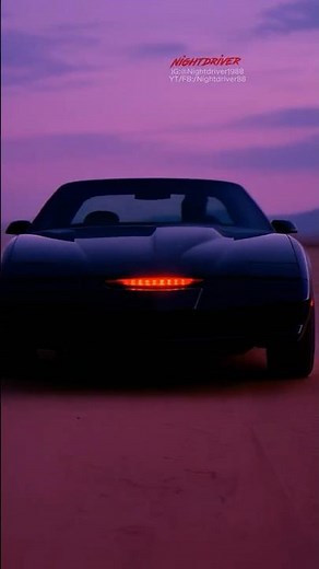 Knight Rider intro in Anime!