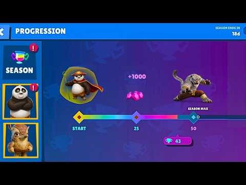 PO Seasonal 1800 Trophy Rewards | Kung Fu Panda x Zooba
