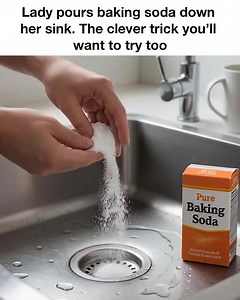 32K views · 36 reactions | Pour baking soda down your sink | Mind At Peace | Facebook