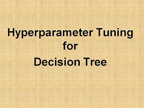 Decision Tree Hyperparameter Tuning | Grid Search | Cross Validation | Decision Tree| Classification