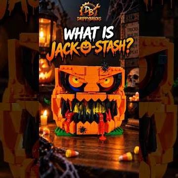 I Built a LEGO Pumpkin That Holds Candy 🎃