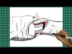 How to Draw Bloop's Ferocious Attack on El Gran Maja