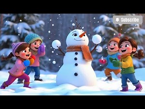 Frosty the Snowman’s Dance – A Magical Winter Song for Kids | Nursery Ryhmes