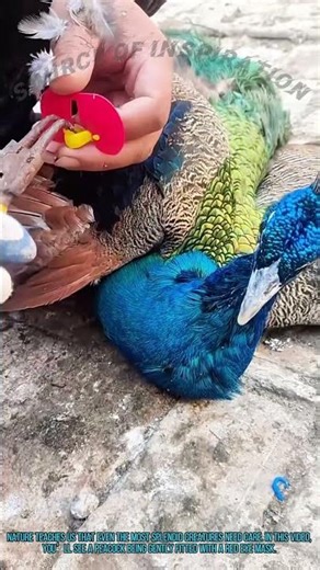 Peacock Eye Mask | Poultry Farming Tip