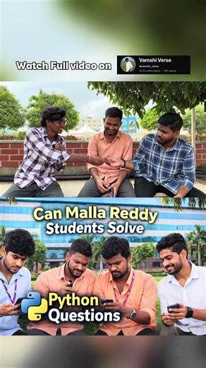 Can you Solve this Python Questions? #funny #collegelifememes #mallareddy #mallareddyuniversity