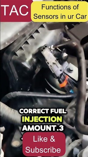 Role & Functions os Sensors in Ur 🚗 Car! #cars #mechanic#automobile #viral #autoelectronics #short