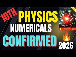 🔥 10th Physics Federal Board Numericals 2026 – Confirmed Important Questions (FBISE)