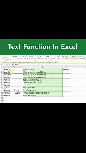 Excel Trick That Changes Text Instantly (UPPER, LOWER, PROPER)