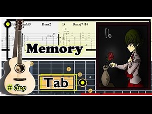Guitar Tab - Memory (Ib) OST Fingerstyle Tutorial Sheet Lesson #Anp