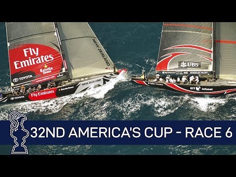 32nd America's Cup Race 6 SUI vs. NZL | AMERICA'S CUP