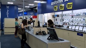 Best Buy's blue Christmas