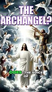 Archangel's Voice: 1 Thessalonians 4:16 EXPLAINED! #shorts