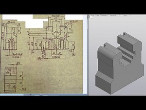 Видеоурок 022. Создание 3D модели пуансона в КОМПАСЕ-3D V18.1.