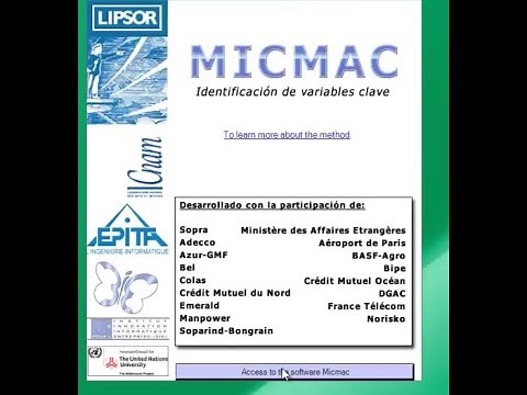 Identificación de variables estratégicas a través del Análisis estructural MIC-MAC