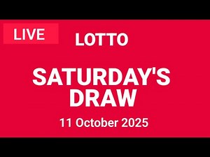 The National Lottery Lotto Draw Live results from Saturday 11 October 2025 | tonight's lotto
