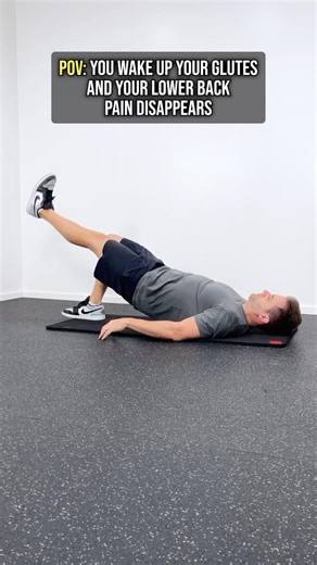 Your Glutes Are Asleep [And It’s Causing Your Lower Back Pain]
