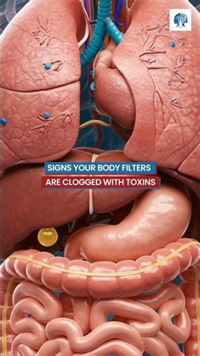 Signs Your Body Filters Are Clogged With Toxins | Hidden Symptoms #detox #healthtips