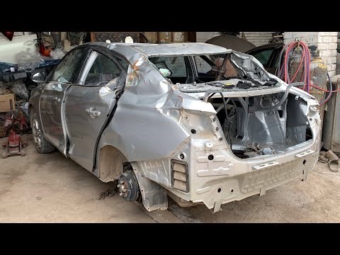 Changan Car Full Body Repair After Major Accident | Complete Rebuild Process