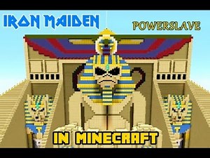 Iron Maiden -Powerslave Pyramid - In Minecraft Showcase