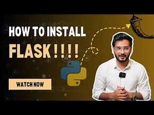 How to install Flask with simple example | Madhav Sharma #python #flask