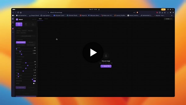 Ditherit: Dithered Dot Art Generator | Prasanjit Dey posted on the topic | LinkedIn