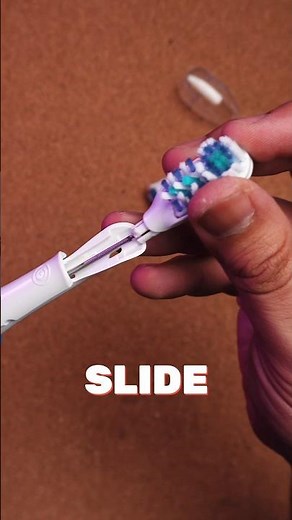 How to Replace Brush Heads on your Oral-B Cross Action Electric 🪥 #howto #oralb #electrictoothbrush