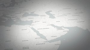 Middle East Map Animation Political Borders Stock Footage Video (100% Royalty-free) 3848597293 | Shutterstock