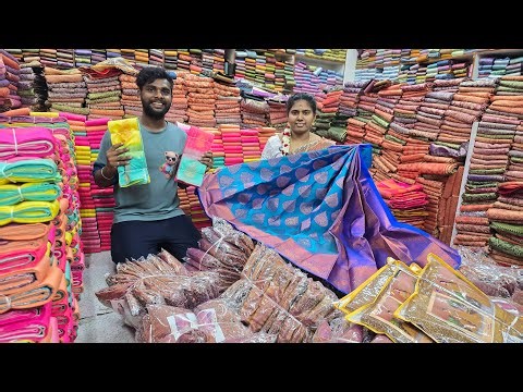 🔴Live| Diwali collection செம்ம Offer ல பார்க்கலாம் வாங்க|Elampillai Sarees|🟢Order👉75980 37878