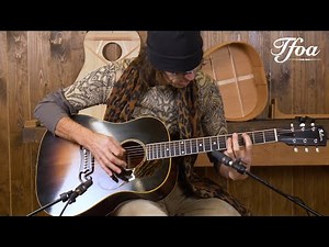 Gibson 1939 J55 Faded Vintage Sunburst played by Erwin van Ligten | Demo @ TFOA