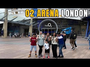 The O2 Arena Tour 2025 - Millenium Dome Walk in 4K & Canary Wharf Pier Adventure