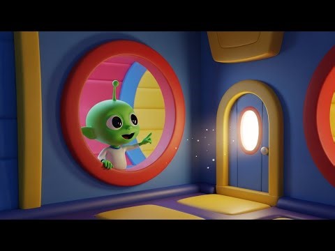 Among Us Sneaky Alien Hid in the Cafeteria 🍽️ | Kids Songs & Nursery Rhymes for Toddlers