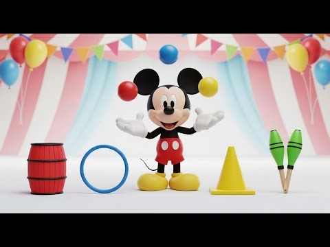 Mickey Mouse’s Silly Circus | Funny and Fun Kids Nursery Rhyme Animation